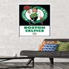 Trends International NBA Boston Celtics - Logo 21 Wall Poster, 22.375" x 34", Premium Unframed Version view 2