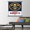 Trends International NBA Denver Nuggets - Logo 21 Wall Poster, 22.375" x 34", Print and Black Hanger Bundle view 2