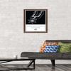 Trends International NBA San Antonio Spurs - Logo 21 Wall Poster, 14.725" x 22.375", Mahogany Framed Version view 2
