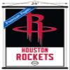 Trends International NBA Houston Rockets - Logo 21 Wall Poster, 22.375" x 34", Premium Print and Black Hanger Bundle view 3