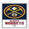 Trends International NBA Denver Nuggets - Logo 21 Wall Poster, 22.375" x 34", Premium Print and White Hanger Bundle view 1