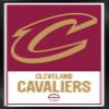 Trends International NBA Cleveland Cavaliers - Logo 21 Wall Poster, 14.725" x 22.375", Black Framed Version view 1