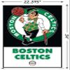 Trends International NBA Boston Celtics - Logo 21 Wall Poster, 22.375" x 34", Poster & Clip Bundle view 3