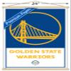Trends International NBA Golden State Warriors - Logo 21 Wall Poster, 22.375" x 34", Premium Print and Beechwood Hanger Bundle view 3