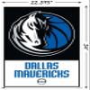 Trends International NBA Dallas Mavericks - Logo 21 Wall Poster, 22.375" x 34", Poster & Clip Bundle view 3