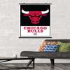 Trends International NBA Chicago Bulls - Logo 21 Wall Poster, 22.375" x 34", Premium Poster & Clip Bundle view 2