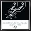 Trends International NBA San Antonio Spurs - Logo 21 Wall Poster, 14.725" x 22.375", Black Framed Version view 1