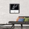 Trends International NBA San Antonio Spurs - Logo 21 Wall Poster, 14.725" x 22.375", Black Framed Version view 2