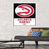 Trends International NBA Atlanta Hawks - Logo 21 Wall Poster, 22.375" x 34", Premium Unframed Version view 2