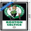 Trends International NBA Boston Celtics - Logo 21 Wall Poster, 22.375" x 34", Black Framed Version view 3