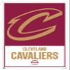 Trends International NBA Cleveland Cavaliers - Logo 21 Wall Poster, 14.725" x 22.375", White Framed Version view 1
