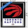 Trends International NBA Toronto Raptors - Logo 21 Wall Poster, 14.725" x 22.375", Black Framed Version view 3