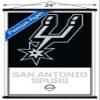 Trends International NBA San Antonio Spurs - Logo 21 Wall Poster, 22.375" x 34", Premium Print and Black Hanger Bundle view 3