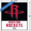 Trends International NBA Houston Rockets - Logo 21 Wall Poster, 22.375" x 34", Premium Poster & Clip Bundle view 3