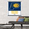 Trends International NBA Indiana Pacers - Logo 21 Wall Poster, 22.375" x 34", Premium Poster & Clip Bundle view 2