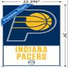 Trends International NBA Indiana Pacers - Logo 21 Wall Poster, 22.375" x 34", Premium Poster & Clip Bundle view 3
