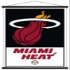 Trends International NBA Miami Heat - Logo 21 Wall Poster, 22.375" x 34", Premium Print and Black Hanger Bundle view 1