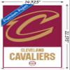 Trends International NBA Cleveland Cavaliers - Logo 21 Wall Poster, 14.725" x 22.375", Premium Poster & Mount Bundle view 3