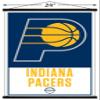 Trends International NBA Indiana Pacers - Logo 21 Wall Poster, 22.375" x 34", Print and Black Hanger Bundle view 3