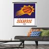 Trends International NBA Phoenix Suns - Logo 21 Wall Poster, 22.375" x 34", Premium Print and Black Hanger Bundle view 2
