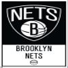Trends International NBA Brooklyn Nets - Logo 21 Wall Poster, 22.375" x 34", Premium Unframed Version view 1