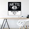 Trends International NBA Brooklyn Nets - Logo 21 Wall Poster, 22.375" x 34", Premium Unframed Version view 4