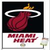 Trends International NBA Miami Heat - Logo 21 Wall Poster, 22.375" x 34", Premium Poster & Mount Bundle view 1