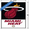 Trends International NBA Miami Heat - Logo 21 Wall Poster, 22.375" x 34", Premium Poster & Mount Bundle view 3