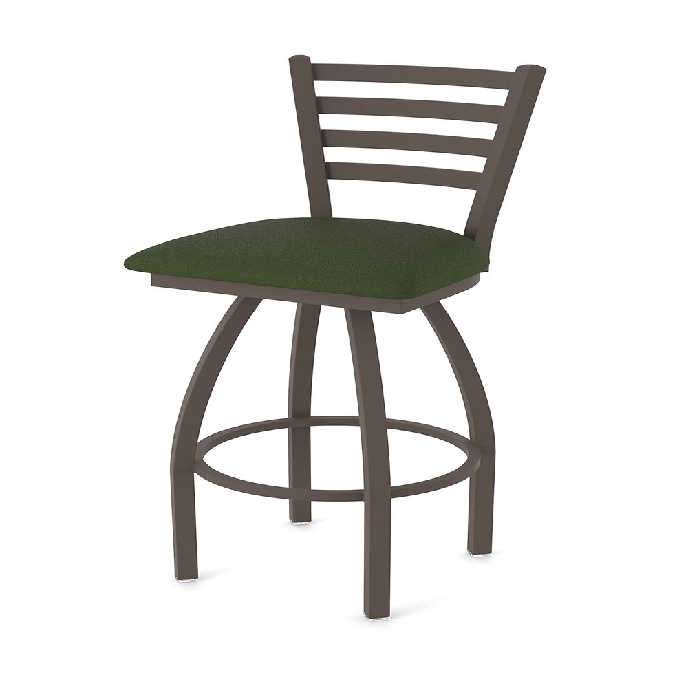 HBS 410 Jackie 30" Swivel Bar Stool with Bronze Finish and Canter Pine Seat