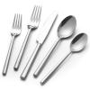 Alata Potter 20-Piece Forged Silverware Set Stainless Steel Flatware Set Cutlery Set,Service for 4,Mirror Finish,Dishwasher Safe view 1