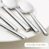 Alata Potter 20-Piece Forged Silverware Set Stainless Steel Flatware Set Cutlery Set,Service for 4,Mirror Finish,Dishwasher Safe view 3