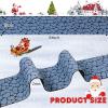 Marspark Christmas Village Accessories 5 x 50 Inch Christmas Miniature Road Village Street Mat Xmas Snow Street Decorations for Little Landscape(White Gravel Road Style) view 2