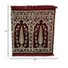 4 people extra large size Beautiful design Soft Extremely beautiful quality prayer mat.by Saffa.made in Turkey- Length:77 inches Width: 34 inches{approximate} view 2