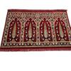4 people extra large size Beautiful design Soft Extremely beautiful quality prayer mat.by Saffa.made in Turkey- Length:77 inches Width: 34 inches{approximate} view 3