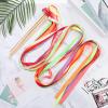 Civaner 30 Pcs 6.6 ft Ribbon Dancing Wands Streamers Dance Ribbon Party Favors Rhythmic Gymnastics Ribbons for Birthday Carnival Prizes Baton Stick Twirling Art Dances(0.6 Inch,Colorful) view 4
