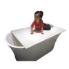 YF BATHROOM Bathtub Insulation Cover, Plastic Bath Board for Household, White Shutter Bath Lid Anti-dust Folding Dust Board view 1