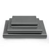 Mulberry Silk Bed-Sheets 4-Piece Bedding Set- 19 Momme Pure 15" Inch Deep Pockets, Authentic - Soft & Durable Bedding Sheets - Breathable - Promotes Healthy Hair, Skin (Cal-King, Gray) view 1