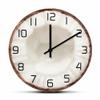 Geek Alerts Coconut Top View Silent Non Ticking Wall Clock for Bedroom Summer Wall Art Tropical Fruit Decor Kitchen Fruit Shop Battery Operated Quartz Wall Watch view 1
