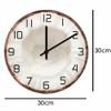 Geek Alerts Coconut Top View Silent Non Ticking Wall Clock for Bedroom Summer Wall Art Tropical Fruit Decor Kitchen Fruit Shop Battery Operated Quartz Wall Watch view 2