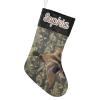 CUXWEOT Personalized Green Wild Duck Christmas Stockings Customize with Name for Family Kids Pet Holiday Decorations Gift 17.52 x 7.87 Inch view 1