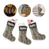 CUXWEOT Personalized Green Wild Duck Christmas Stockings Customize with Name for Family Kids Pet Holiday Decorations Gift 17.52 x 7.87 Inch view 3