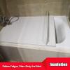 YF BATHROOM Bathtub Tray PVC Anti-dust Bath Cover for Tub Bathtub Insulation Board Shutter Bath Lid Foldable Tub Cover for Bath, White view 3