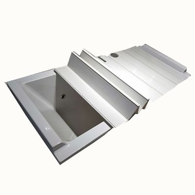 YF BATHROOM Bath Board Bathtub Dustproof Plate Bathtub Insulation Board Foldable Bathtub Cover, Household and Hotel Bath Tub, White