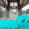 RV-Sheets (58 X 80) RV Full XL Sheet Set 600 Thread-Count 100% Egyptian Bedsheet Motorhomes, RV, Camper, Boat, Soft-Luxury-Breathable 8-Inch Deep Pockets 4-Piece RVSheets - Turquoise Blue Solid view 1