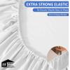 RV-Sheets (42" X 80") Truck Size Sheet Set 600 Thread-Count 100% Egyptian Bedsheet Motorhomes, RV, Camper, Boat, Soft-Luxury-Breathable 8-Inch Deep Pockets 4-Piece RVSheets - Peach Solid view 3