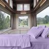 RV-Sheets (35" X 70") Truck Size Sheet Set 600 Thread-Count 100% Egyptian Bedsheet Motorhomes, RV, Camper, Boat, Soft-Luxury-Breathable 8-Inch Deep Pockets 4-Piece RVSheets - Lilac Solid view 1