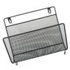 YRHH Letter Holder Wall Mounted Metal Magazine Rack Magazine Collector Magazine Holder for Books, Magazines, Newspapers, Laptops, Tablets, Organizing Folders-Schwarz view 4