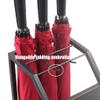 WXYZ Umbrella Stand Rack Black Metal Umbrella Stand, Household Hotel Business Umbrella Bucket(6 Grids and 4 Hooks), Umbrella Storage Rack with Independent Drip Tray 22x22 X60 Cm view 4