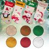 Betenshtresk Christmas Stockings Personalized Name Santa Set of 6, Custom Xmas Stocking Gift Family Hanging Decorations view 4