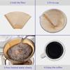 100-Count Coffee Filters, 2-6 Cup Disposable Coffee Filters Cone Paper, Natural Unbleached Paper Filters for Pour Over Coffee Dripper and Coffee Maker, Natural Brown Coffee Strainer view 3